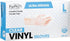 ForPro Disposable Vinyl Gloves, Clear, Industrial Grade, Powder-Free, Latex-Free, Food Safe, 100-Count Large