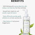 KITAO Exfoliating Scrub Gel for Face & Body, Organic Matcha Moisturizing Exfoliator for Smoother Skin - 10.6 fl oz