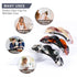 Large Hair Clips (3 Count) - Elegant French Barrettes for Thick Hair, 3pcs Retro Hair Accessories for Women Daily Wear