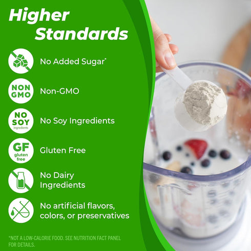 Orgain Organic 30g Vegan Protein Powder, Vanilla, 9g EAAs + BCAAs, 2.01lb (Packaging May Vary)