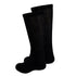 Truform Comfort Crew Diabetic Socks for Men and Women - Mid Calf, Black, Small