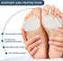Syhood 40 1/4 Inch Pcs Metatarsal Pad Men Women Thick Ball of Foot Pain Relief Cushions Thick Metatarsal Felt Pads