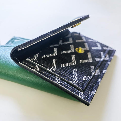 Stylish Black PU Leather Birth Control Pill Wallet - Arrow Design