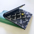 Stylish Black PU Leather Birth Control Pill Wallet - Arrow Design
