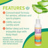 Aloe Life Body Heat Vanilla Rub, 7 oz, Lubricating, Warming Action, Gluten-Free