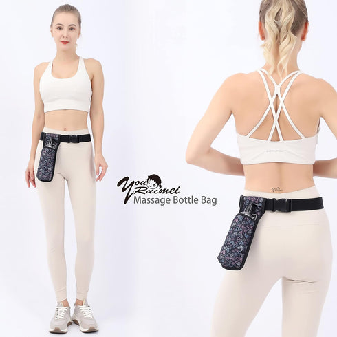 Massage Oil Carrying Bag and Bottle Holder for Therapists