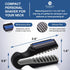 Precision Neck Shaver for Men, Compact & Comfortable Grip with 3 Disposables Razor Blades for Sensitive Skin