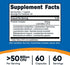 Nutricost Probiotic Complex - 50 Billion CFU, 60 Capsules - Probiotic for Men and Women - Vegetarian Capsules, Non-GMO, Gluten Free