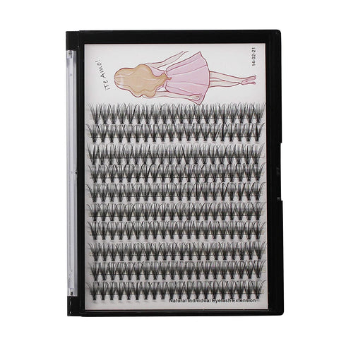 8-22mm to Choose 20D/40D/60D/80D/100D Individual False Eyelashes, Makeup Cluster Eyelashes Thickness 0.07mm D Curl