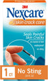 Nexcare Skin Crack Care, Waterproof No-Sting Liquid Bandage, 0.24 fl oz Bottle, Pack of 2