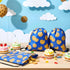 Yiyiring 30 Pcs Cookies Drawstring Gift Bags Cookies Party Favor Bags for Chocolate Chip Cookie and Milk Theme Birthday