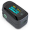 Fingertip Pulse Oximeter, Blood Oxygen Monitor SpO2 O2 Sensor & Heart Rate