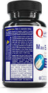 QNL Max Energy Bs - B Complex Vitamins for Women & Men, Natural Energy Supplement with Liver Support - 60 Plant-Source