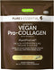 Advanced Vegan Vanilla Collagen Peptide Powder | Enhanced with Glycine, Proline & Vitamin C | 35 Servings