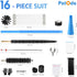 Dryer Vent Cleaner Kit - 16-Piece All-Round Dryer Vent Cleaning Kit with 50 Feet Brush