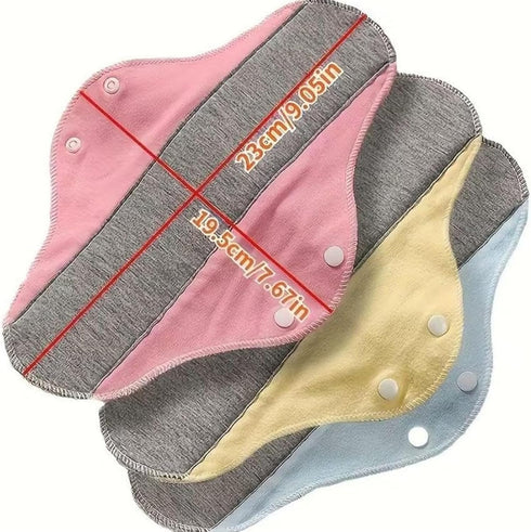 inefole VelourPads Incontinence, Reusable Leak-Proof Washable Incontinence Pads, Reusable Pads Menstrual, Washable