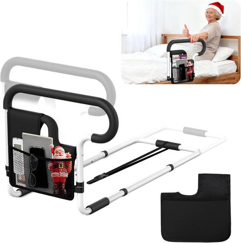 SEESMILE Bed Rails for Elderly Adults Safety, Adjustable Bed Rail for Elderly, Bed