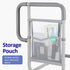 Xentrawave 350 LBS, Bed Rails for Elderly Adults, ASTM Approved Bed Assist Rail with Dual Non-Slip Handles for Easily