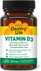 COUNTRY LIFE Vitamin D3 5000 IU - 60 Count