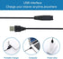 Shaver USB Charging Cord for Microtouch Solo Men's Rechargeable Full Body Hair Trimmer, 31.5 in with 1 Cleaning Brush
