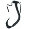Lydell 24" Long Fishtail Braid Wrap Around Ponytail Extension - Synthetic Hairpiece #1 Black