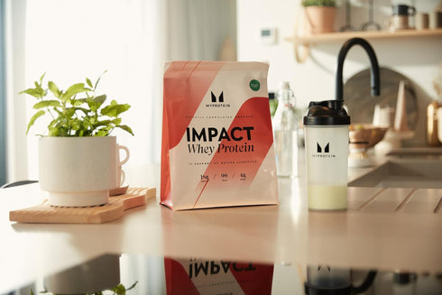 Myprotein Impact Whey Protein Powder, 2.2 Lbs Chocolate Milkshake, 22g Protein per Serving