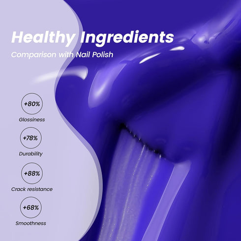 YTD Likomey Gel Nail Polish, 15ml Klein Blue Soak Off UV Varnish for Salon Home DIY Nail Art Manicure and Pedicure,