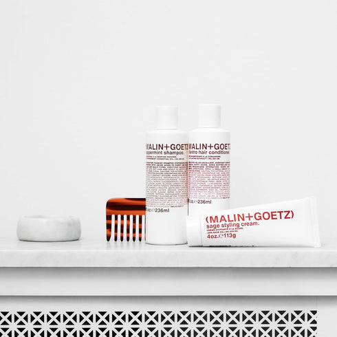 Malin + Goetz Sage Styling Cream, Anti Frizz Hair Product, All Hair Types & Textures, Vegan & Cruelty Free