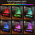 Vurlexat 7 150ml Essential Oil Diffuser, Colors Flame Fireplace Diffusers and Humidifier, Fire Flame Aromatherapy