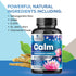 Natural Calm Unwind & Relax Support with Ashwagandha, GABA, Magnesium, 120 Vegan Capsules