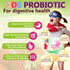 Kids Probiotic Chewable, 5 Billion CFUs + Prebiotics for Ages 3+, Natural Strawberry Flavor, 75 Servings