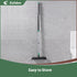 Eyliden 15” Floor Scrub Brush - 2-in-1 Stiff Bristle and Soft Scrape with Telescopic Long Handle