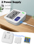 Blood Pressure Monitor, Upper Arm Cuff with 9"-17" Large Cuff, 4" Screen Automatic Digital BP Machine for Home Use
