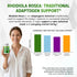 NESSARIT 11-in-1 150 Count RHODIOLA ROSEA Supplement- Natural Blend with Chamomile L-Theanine Ashwagandha Holy Basil
