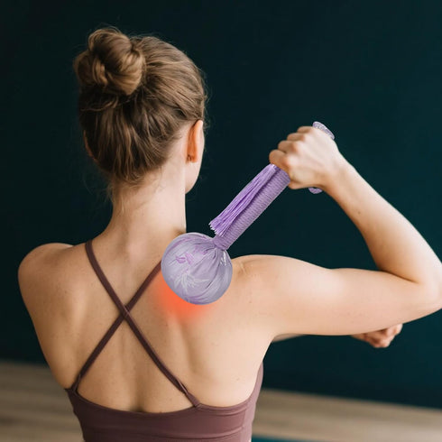 U Scinan 2PCS Hammer (10.6) Herbal Massage Long Hand Percussion Sticks for Muscle Tension & Relaxation, Wormwood