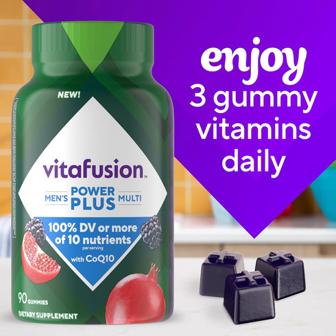 Vitafusion Power+ Men's Multivitamin - Essential Nutrients for Men