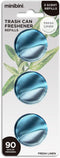 Flint Minibini Trash Can Deodorizer and Odor Eliminator, Garbage Can Air Freshener, Refill Pack