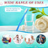 Tioncy 500 Pieces Bulk Disposable Toothbrushes - Individually Wrapped Soft Bristle Travel Manual Toothbrushes