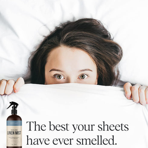 DRMTLGY Natural Fresh Linen Mist and Room Spray, Essential Oils for Relaxation and Sleep