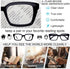 MARE AZZURO 2 Pairs Stylish Oversized Reading Glasses for Women, 1.0 1.5 2.0 2.5 3.0 3.5 (Black, 1.00)