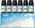 Clean Fragrance Oils Set, Premium Essential Oils for Diffuser, Soap & Candle Making Scents