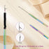 NEWISHTOOL Hair Extension Tool Kit with 300 PCS Silicone Beads, Micro Links Beading Pliers, and Accessories