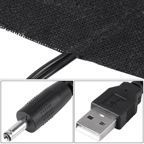 Electric Heating Pad, Carbon Fiber Hand Warmer for Warming Feet, Home Use, Cloth Heater Pad