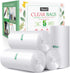 Teivio 5 Gallon 220 Counts Clear Strong Trash Bags, Garbage Bags, Bin Liners for Bathroom Home Office Kitchen