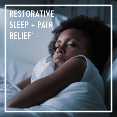 New Chapter Sleep Aid, Restful Sleep and Pain Relief, Melatonin & Ginger Sleep Supplement, Gluten Free and Non-GMO, 30 Vegetarian Capsules