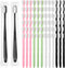 80 Pcs 7" Extra Soft Toothbrush Bulk, 20,000 Soft Bristle Manual Toothbrushes for Sensitive Teeth and Gum Comfort