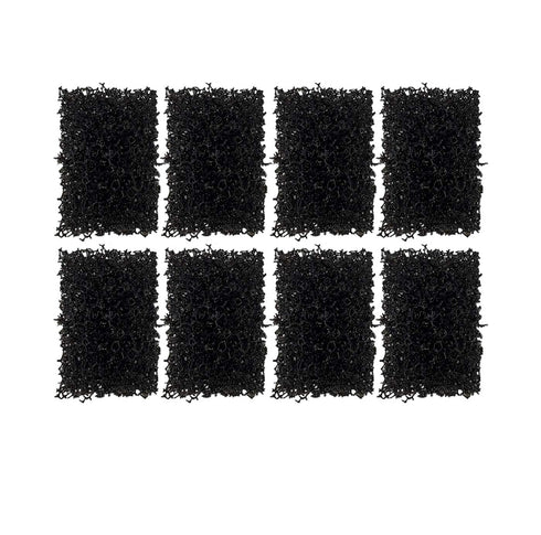 Stipple Sponge LARGE PORE 8 Piece Die Cut Block - Special Effects Makeup Theater Halloween MUST HAVE - Texture, Road Rash, Blending, Beards, Freckles