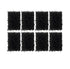 Stipple Sponge LARGE PORE 8 Piece Die Cut Block - Special Effects Makeup Theater Halloween MUST HAVE - Texture, Road Rash, Blending, Beards, Freckles