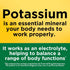 Nature Made Potassium Gluconate 550 mg, Dietary Supplement for Heart Health Support, 100 Tablets, 100 Day Supply