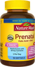 Nature Made Prenatal with Folic Acid + DHA, 90 Softgels, Prenatal Vitamin and Mineral Supplement for Daily Nutritional